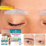 Eyebrow Bleaching Kit Eyebrow Lightener Gentle Eyebrow Dye Kit for Women Girls Fast Makeup Brow Blea