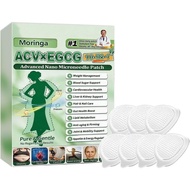 Moringa ACV x EGCG Plasters, Nano Micro Needle Plasters, Belly Quickly Get Rid, Moringa NAD+ 10-in-1