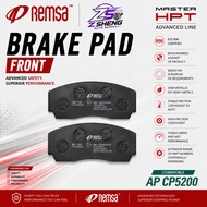 AP RACING CP5200 BRAKE PAD - BRAND REMSA / AP RACING CP5200 4 POT CALIPER BRAKE PAD