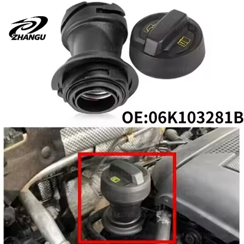 Car Oil Filler Spout Pipe For Golf For A3 For A4 A5 06K103281A 05E103485B 06K103281B Engine Parts Ea