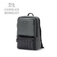 Charles Berkeley GRIFFIN Nylon &amp; Leather Men's Backpack Laptop Bag  (KP-19059)