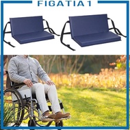 [figatia1] Wheelchair Foot Rest Extender Lightweight Adjustable Easy to Use Waterproof