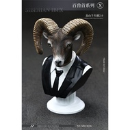 [High-End] Ready Stock Mostoys 1/6 Beast Head Carving Series 17th North Goat Head Carving 2.0 MS2303