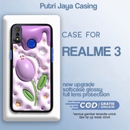 HP Latest realme 3 case, cute aesthetic motif 07, cute, cool, cute, girls, boys, premium material, l