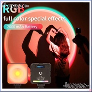 LUOYAO LED Projection Lamp, Adjustable Brightness Mood Lighting  Sunset Lamp, Creative Photography L