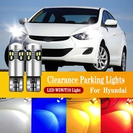 2PCS LED Parking Light T10 W5W Clearance Lamp CANbus For Hyundai Elantra 3 4 Matrix Tucson Solaris C