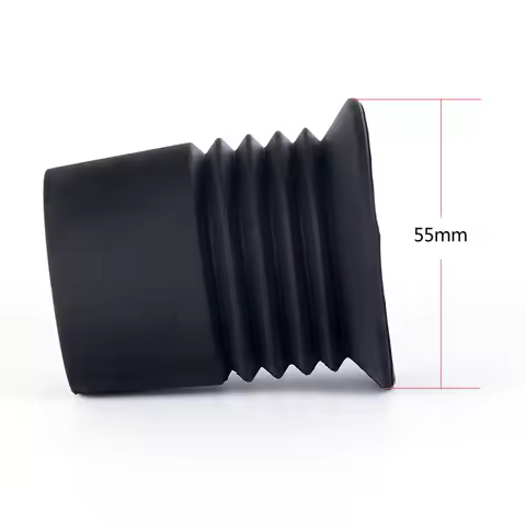 Tactical Hunting Flexible Rifle Scope Ocular Eye Protector Rubber Scope Lens Recoil Cover Eye Cup Ex