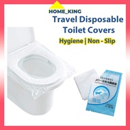 Home King Disposable Toilet Seat Cover Waterproof Portable Antibacterial Travel Cover Pad Pelapik Tandas Duduk Camping