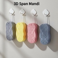 3D Bath Sponge, Gentle Exfoliating, Sea Sponge for Skin