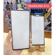 Samsung A72  FULL GLUE 【 FULL SCREEN 】 TEMPERED GLASS