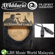 DAddario Planet Waves Daddario PW-CMIC-25 Microphone Mic Cable Xlr to Xlr (7.5 Meter)