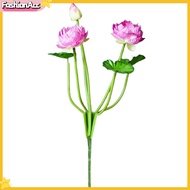 FA|  Artificial Flowers Realistic No Withering Ornamental Faux Silk Dried Natural Pressed Flowers for Home
