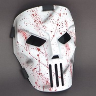 Casey Jones Hockey Mask, Bloody and Battle Damaged, Halloween Mask, Samurai Mask