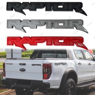 [OFFER] Ford Ranger Raptor T6 T7 T8 T9 RAPTOR Wording Logo Emblem Badge Raptor Word (BLACK/GRAY/RED)