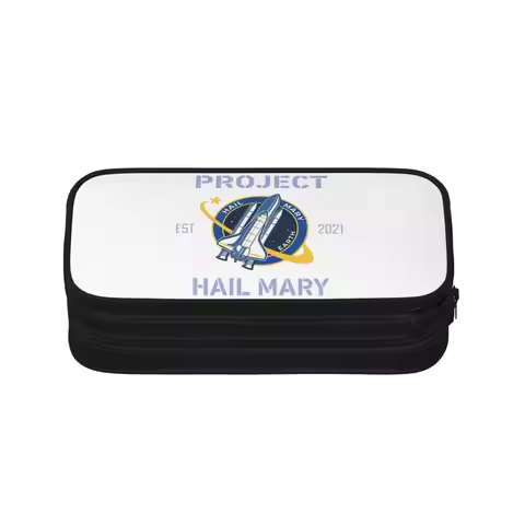 Project Hail Mary EST 2021 Pencil Cases Cute Pen Bag Girls Boys Large Storage Office Gifts Pencil Po
