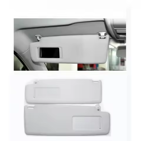 For VW TiguanNew Interior Grey Sun Visor Panel with Illuminated Mirror Cover 1 5N R Line 2010-2016 5