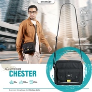 SLING BAG CHESTER-EVERNEXT Men's Sling Bag Men's Shoulder Bag Cool Men's Sling Bag Play Bag