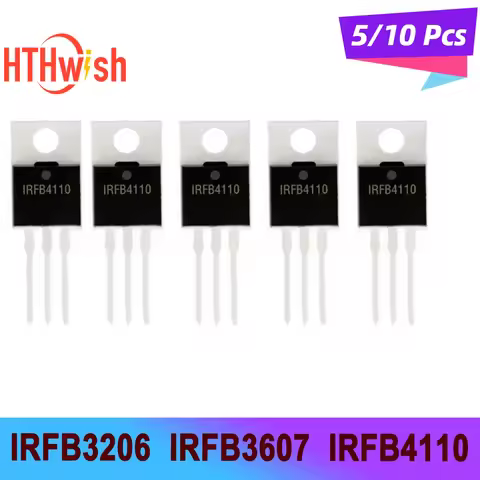 5/10PCS New IRFB3206 IRFB3607 IRFB4110 TO-220 N-CH DIP MOSFET Field-effect Transistor IRFB3607PBF IR