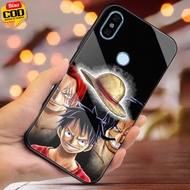 XIAOMI REDMI 6 PRO Case MI A2 LITE STORE CASE - (LUFFY) - Casing hp - Case hp - Silicone hp - Softca