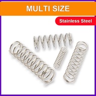 SUS304 Compression Springs d0.3mm * OD2-6mm Anti-Rust Industrial Spring 【第二批链接】