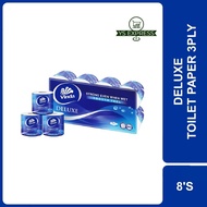 VINDA Deluxe 3Ply Toilet Paper 8'S