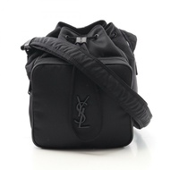 SAINT LAURENT PARIS Niki 水桶包 單肩包 793238FAC211000 尼龍皮革 黑色 全新 女款