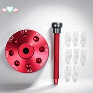 Watch Hand Setting Tool, Alloy Steel Watch Hand Presser, Watch Hand Repairing Tools with 8Pcs Settin
