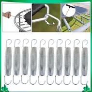 [Isuwaxa] 10pcs Stainless Steel Trampoline Spring Resistance Repair Spring Accessories