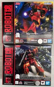 全新未開 Bandai Robot魂 Johnny Raiden MS-06R-2 Zaku II / MS-14B Gelgoog  強尼萊登專用高機動渣古/格魯古古