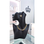 Hot trend cd necklace set for women