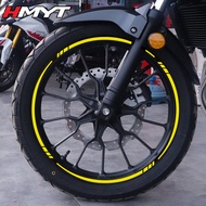 Wheel Ring Waterproof Sticker Decoration Wheel Stickers Motorcycle Reflective Wheel Sticker