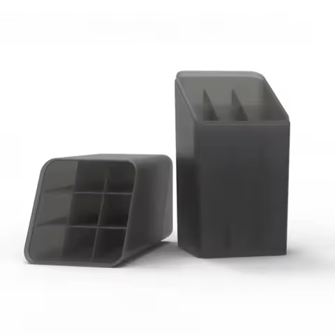 DSPIAE BOX-8 Marker Pen Storage Box 18 Grids Organizer Military Model Making Tool Assembly Retrofit 