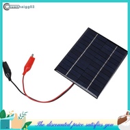 Waterproof Solar Panel 5W 12V Outdoor DIY Solar Cells Charger 136X110MM for 9-12V Battery Tool