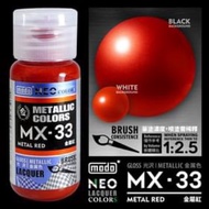 [Mold King] modo N Series Paint MX33 Metallic Red 30ml