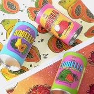 Baby Size Liptint SoBella Watermelon Papaya Rambutan
