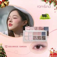 Romand BETTER THAN PALETTE Velvet Matte & Pearl Eyeshadow Palette, Easy To Blend With High Color Pay