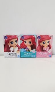 日本景品 日版 Q posket petit The Little Mermaid  美人魚 小魚仙 艾莉兒 Ariel 婚紗 figure 模型