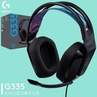 羅技 Logitech G335輕盈電競耳機麥克風 黑 981-000980