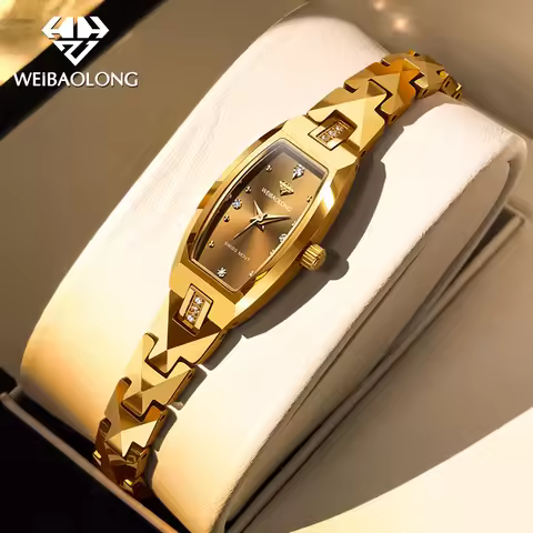 WEIBAOLONG 3809 Real Diamond Women Watch Swiss Quartz Movement Tungsten steel Strap Luxury Elegant W