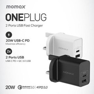 Momax One Plug UM13 雙輸出 USB 快速充電器
