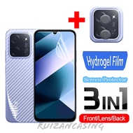 ฟิล์มไฮโดรเจลปกป้องคลุมทั้งหมดหลังด้านหน้าสำหรับ POCO C85 C 85 5G 4G 85C POCOC85ไม่กระจกเทมเปอร์กล้อ
