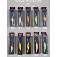 LURE RAPALA DEEPTAIL DANCER BAIT/ TDD-9, 9cm 13gram, 6m/ Rapala Lure