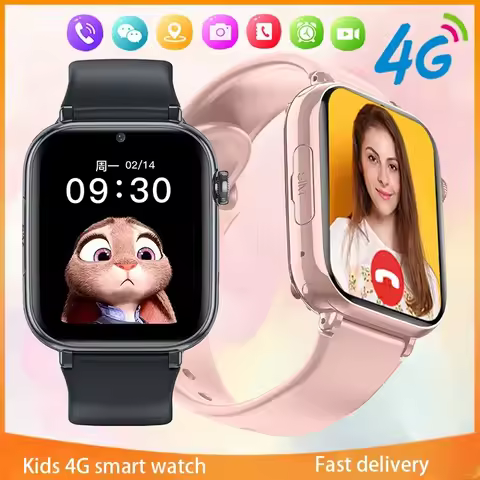 New Security level Children 4G GPS location track For apple LT38 SmartWatch WIFI SOS LBS HD Video Ca