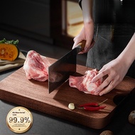 Ebony Solid Wood Cutting Board Anti Mold Antibacterial Household Cutting Board Wooden Cutting Board