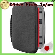 Premium Velvet Hard Shell Case for Focusrite Scarlett 2i2 Audio Interface - Travel Carry Bag (Black 