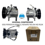 Compressor ORIGINAL NEW Perodua Kancil / Kenari / Kelisa Denso System R134 SEIKO SEIKI