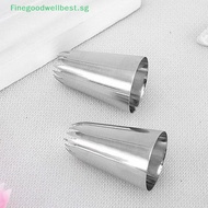 FBSG 6B Stainless Steel Icing Nozzle Decor Tip Cake Baking Pastry Decor HOT