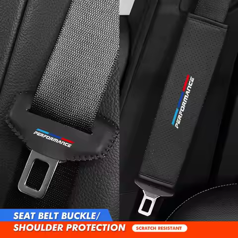 Universal Car Seat Belt Shoulder Protection Pad Accessories For BMW 1 2 3 5 7 Series X1 X2 X3 X4 X5 