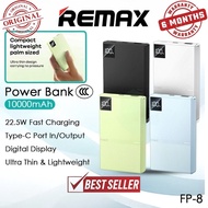 【CCC Certified 3C】Remax FP-8 10000mAh Powerbank 22.5W Fast Charging Slim Powerbank Remax Powerbank