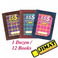 555 NOTEBOOK | BUKU NOTA 555 | Captain 555 Note Book 70g | POCKET NOTE BOOK | BUKU TIGA LIMA | BUKU 